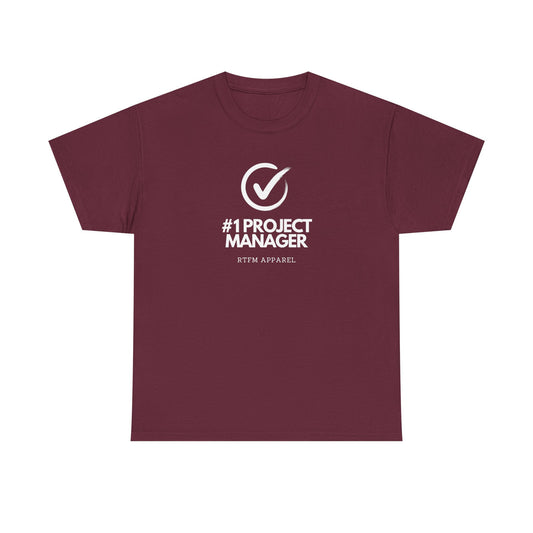 #1 Project Manager Checkmark - IT, Tech, Cybersecurity, Sysadmin, DevOps, Engineering Humor
