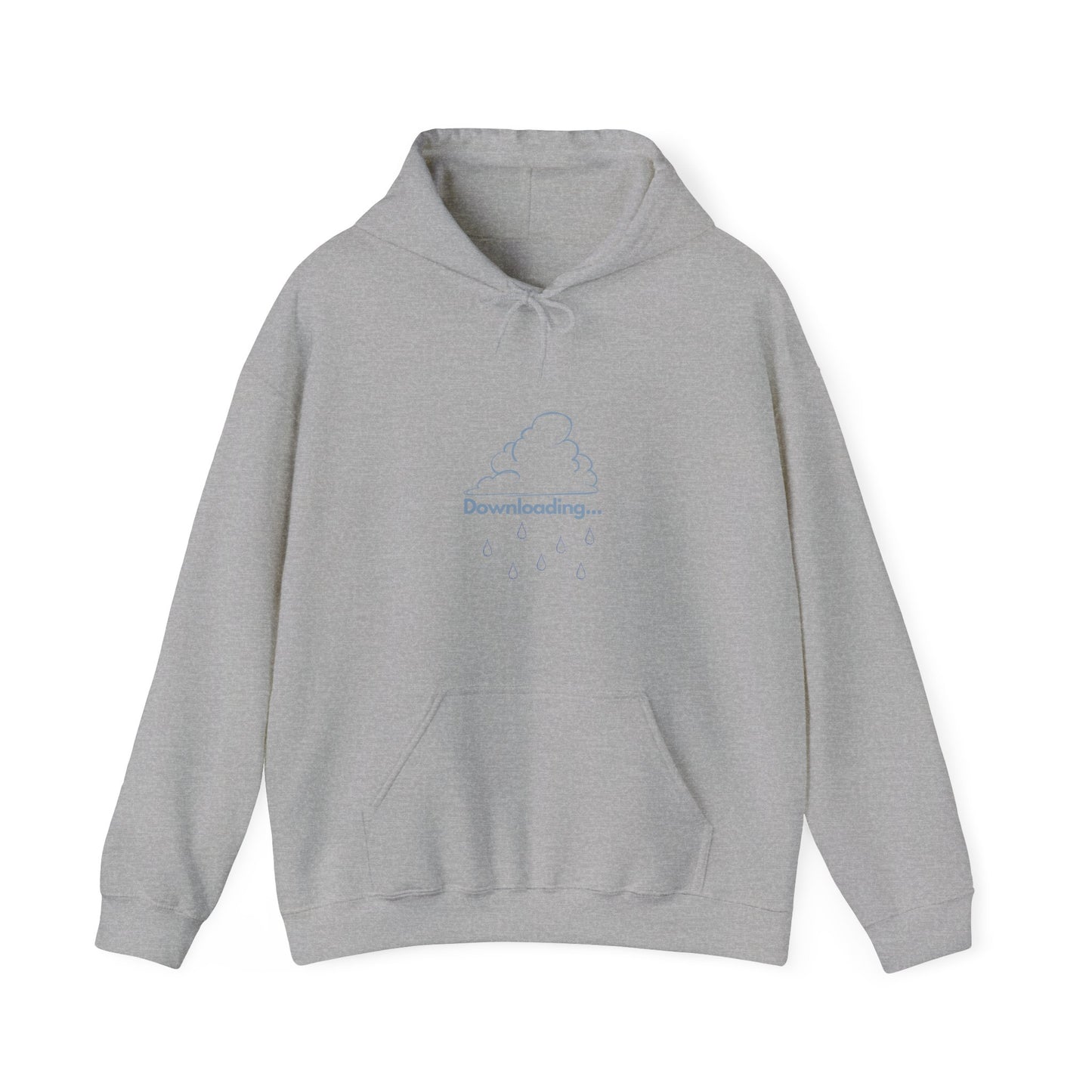 Downloading Cloud Hoodie - Raindrop Geek Chic