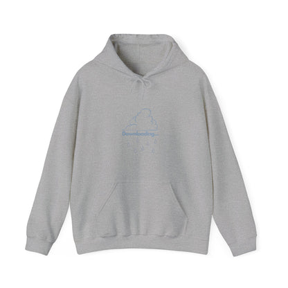 Downloading Cloud Hoodie - Raindrop Geek Chic