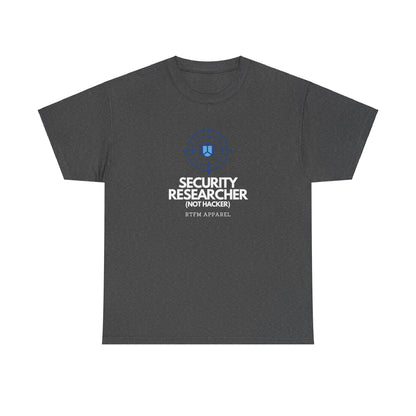Security Researcher Not Hacker Bug RTFM Apparel Cybersecurity