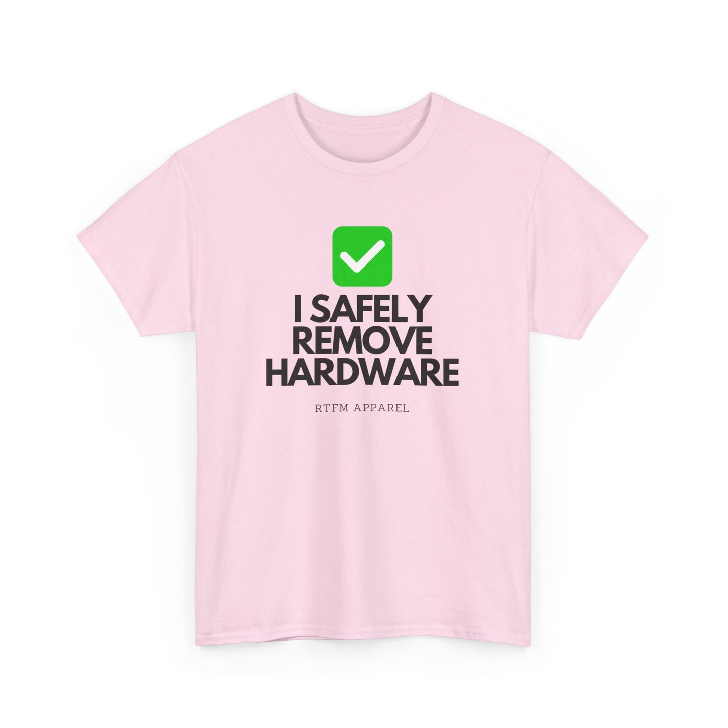 Green Checkmark - Yes, It’s Working; IT, Tech, Geek Humor, System Admin, Troubleshooting