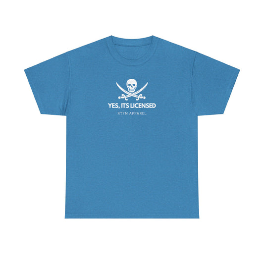 Yes, It's Licensed - RTFM Apparel Skull Humor Tech Geek