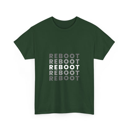 Reboot Reboot Reboot Funny IT Tech Geek T-Shirt