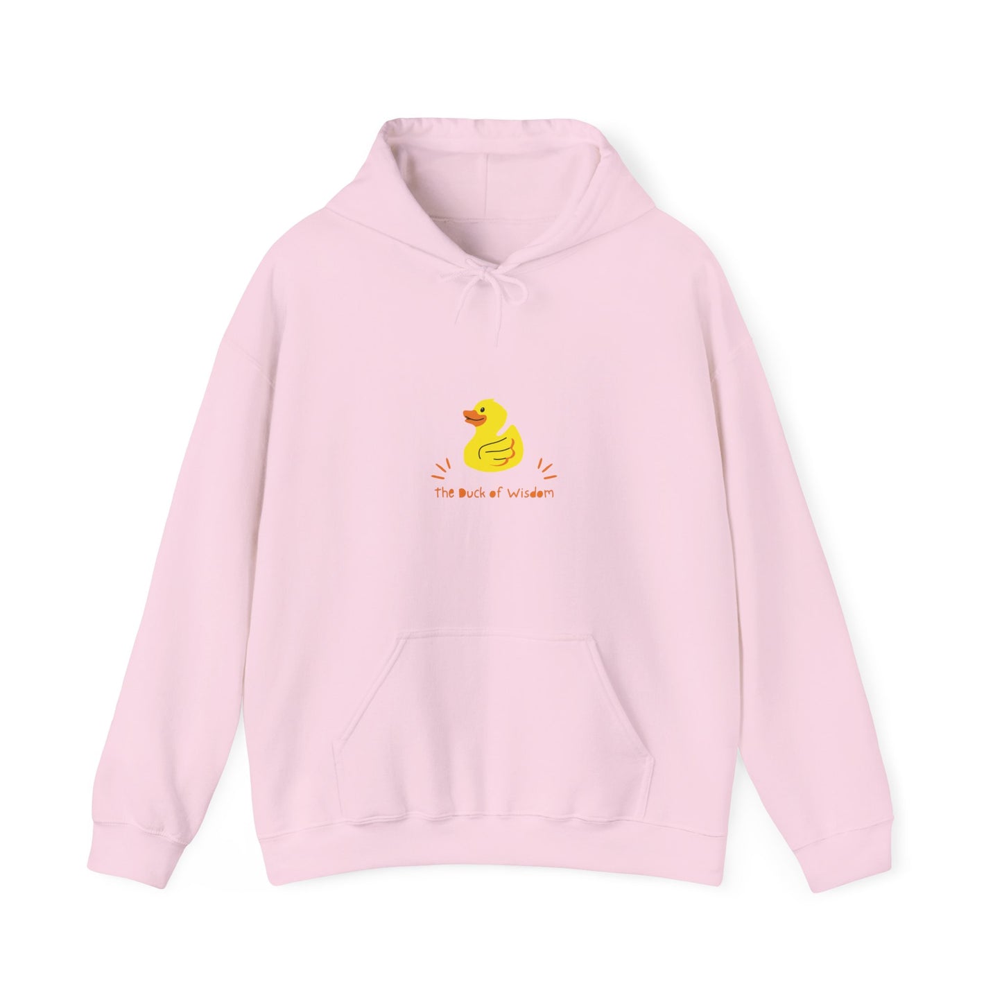 The Duck Of Wisdom Hoodie - Geeky Humor For IT Experts