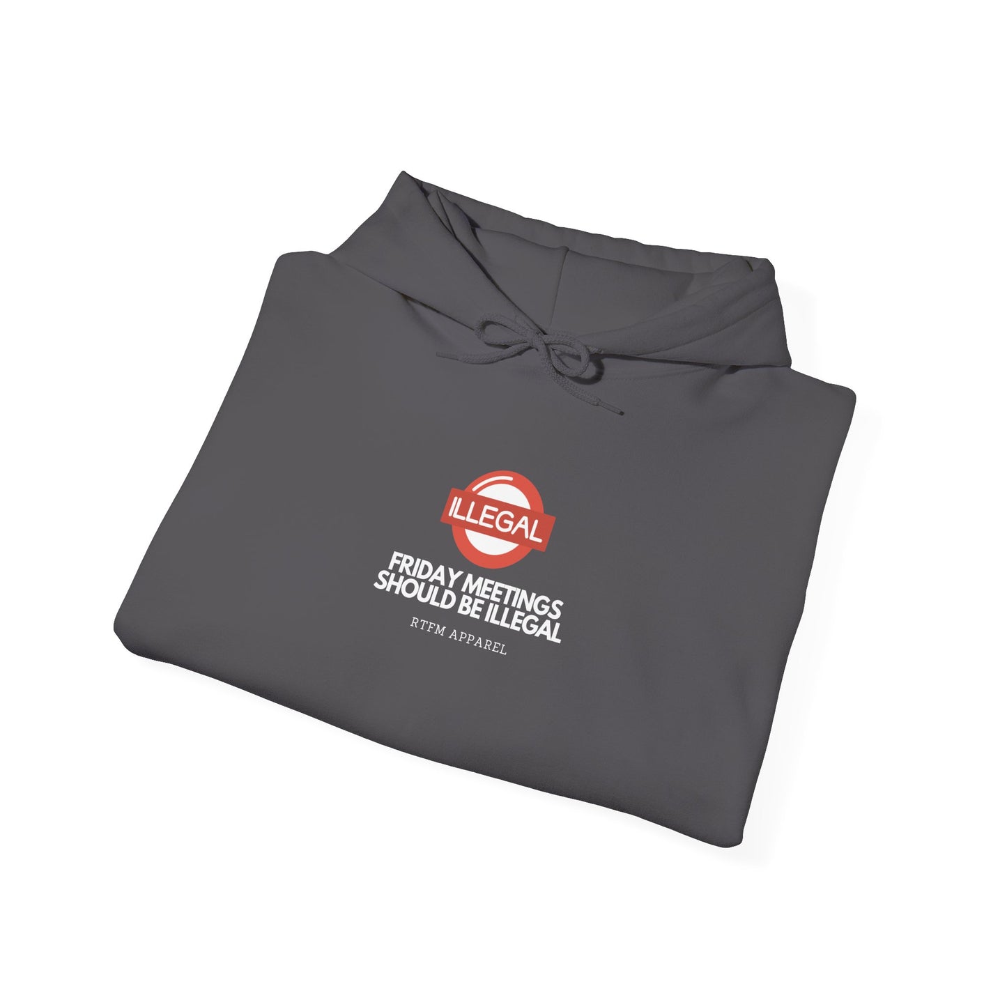 Funny Friday Meetings Should Be Illegal Hoodie for IT, Office, Geek, Programmer