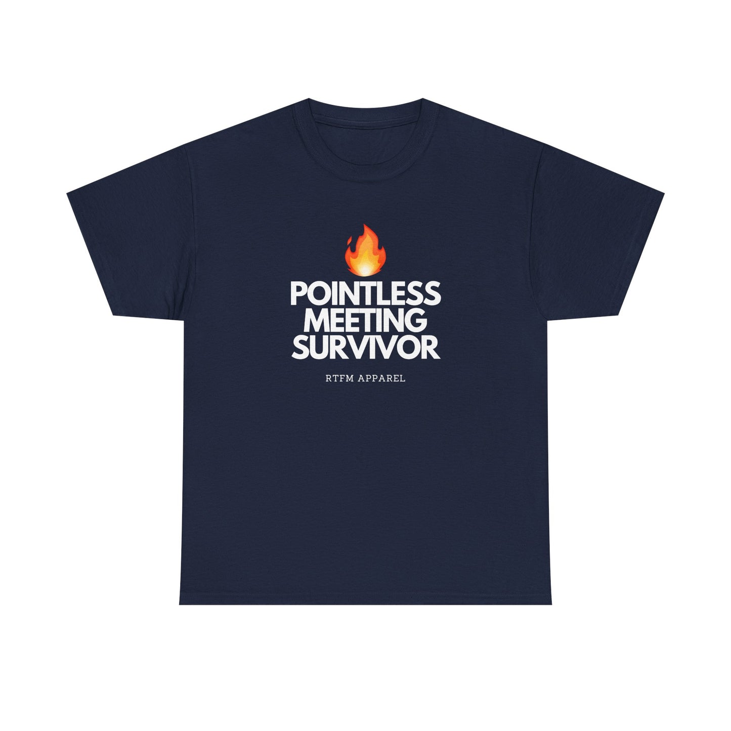 Pointless Meeting Survivor - RTFM, Sysadmin, IT Professional, Tech Humor, Funny Gift