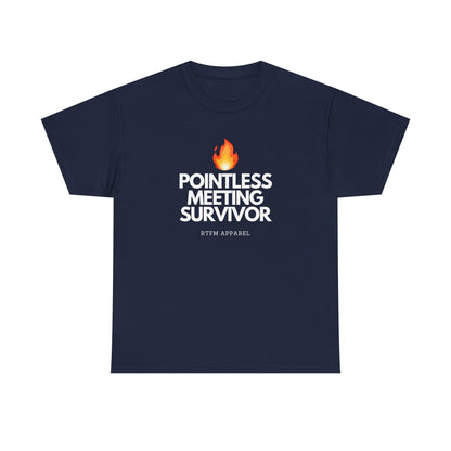 Pointless Meeting Survivor - RTFM, Sysadmin, IT Professional, Tech Humor, Funny Gift