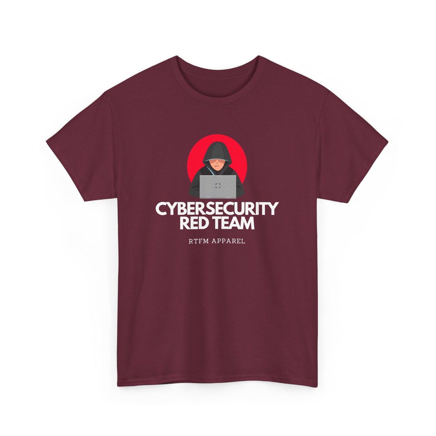 Cybersecurity Red Team Hoodie Hacker Lifestyle - Funny Tech Geek RTFM Apparel