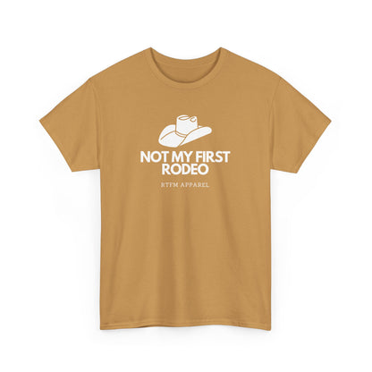 Not My First Rodeo RTFM Apparel Cowboy Hat Tech Geek Humour T-Shirt