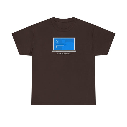 RTFM Apparel Laptop Funny Tech Humor - IT, Cyber Security, Geeky Tee