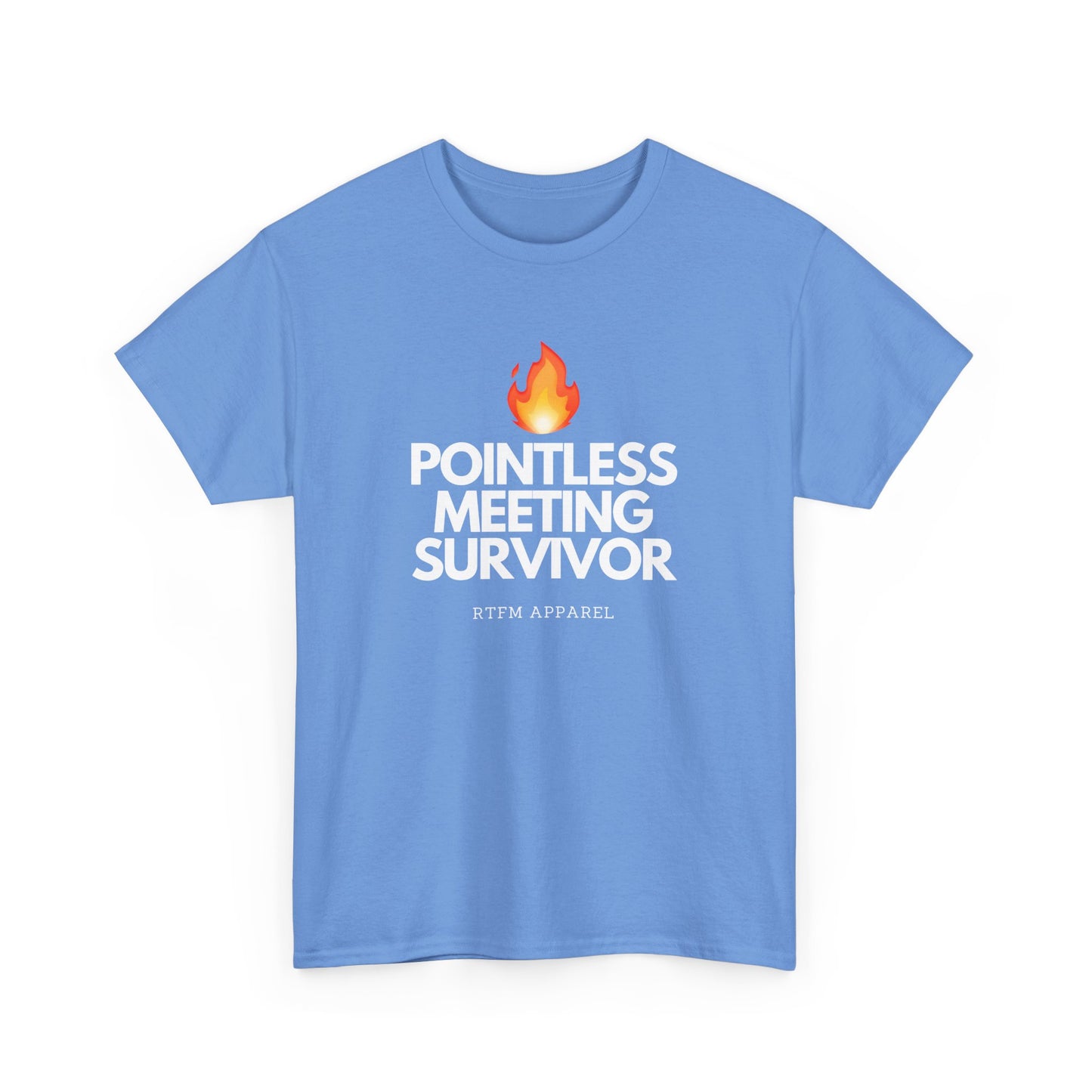 Pointless Meeting Survivor - RTFM, Sysadmin, IT Professional, Tech Humor, Funny Gift