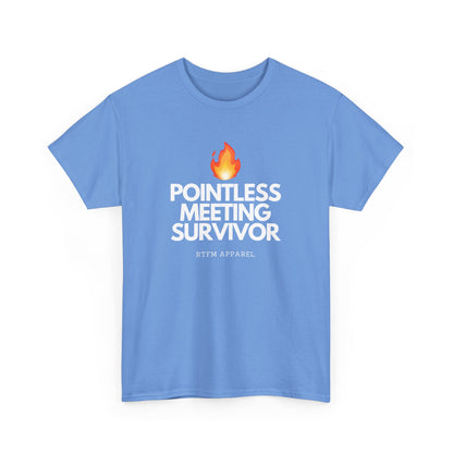 Pointless Meeting Survivor - RTFM, Sysadmin, IT Professional, Tech Humor, Funny Gift