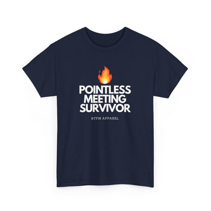 Pointless Meeting Survivor - RTFM, Sysadmin, IT Professional, Tech Humor, Funny Gift