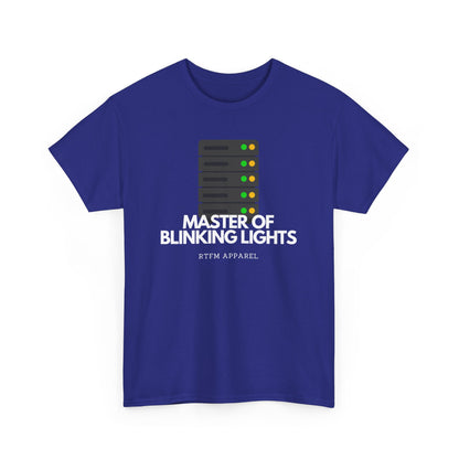 Master Of Blinking Lights - Sysadmin, IT, DevOps, Server Rack Funny