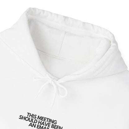 This Meeting Should Have Been An Email - Cozy IT Humor Hoodie, Tech Geek, Sysadmin