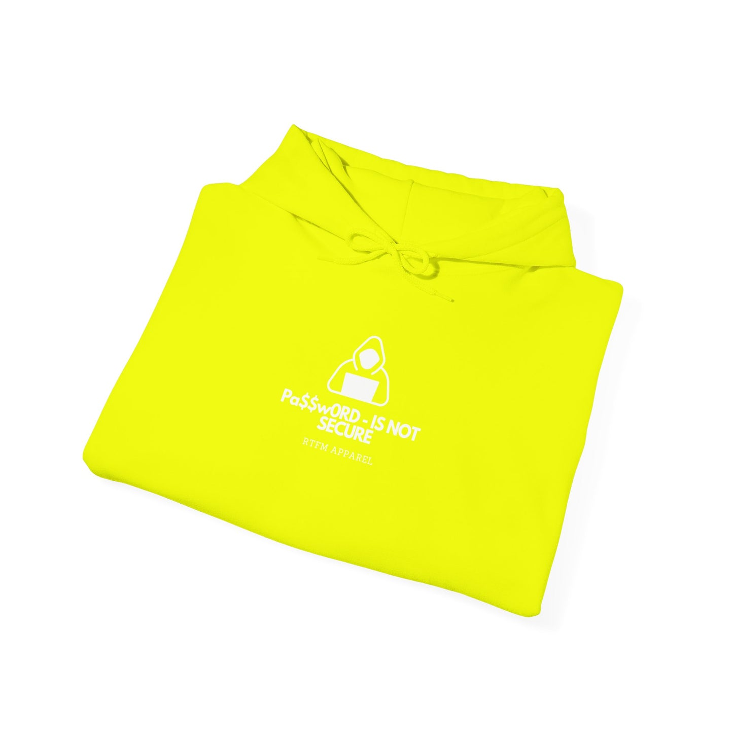 Pa$$word Is Not Secure - RTFM Apparel Cozy Hoodie For IT And Cybersecurity Experts