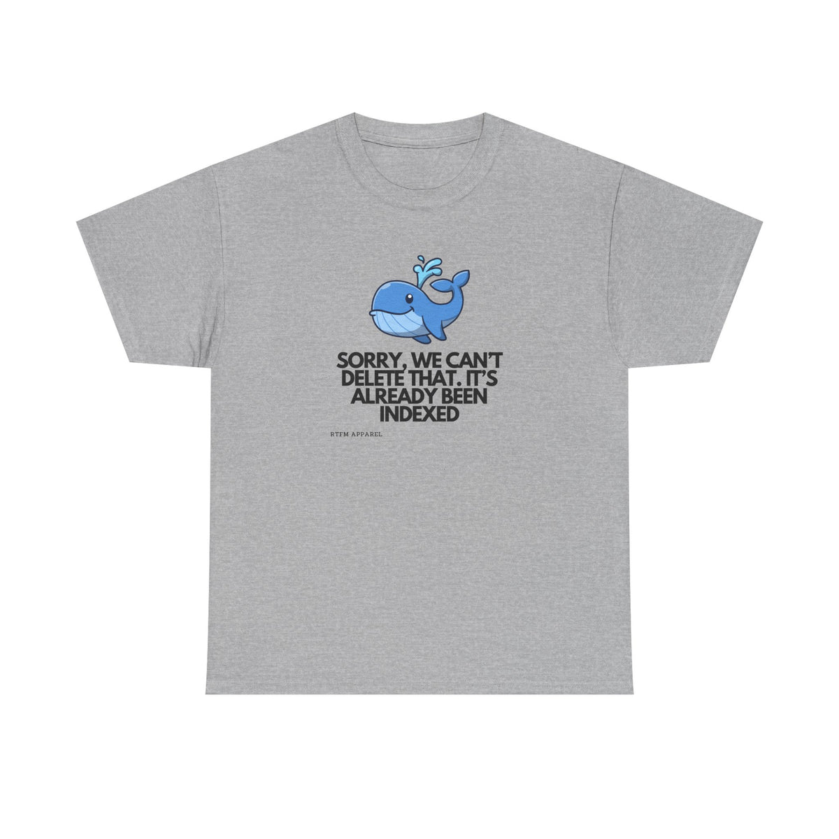 Happy Whale Splash Tech Humor — Cloud Engineer Tee