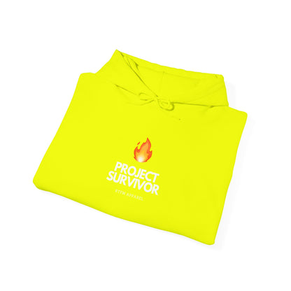 Project Survivor Hoodie RTFM Apparel Flame Design - IT, Tech, Cybersecurity Geek Humor 2025