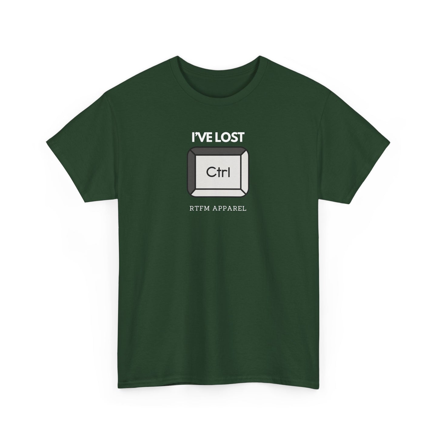 I've Lost Ctrl T-Shirt - Funny Tech, IT, Sysadmin, Geek Humor 2025