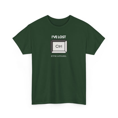 I've Lost Ctrl T-Shirt - Funny Tech, IT, Sysadmin, Geek Humor 2025
