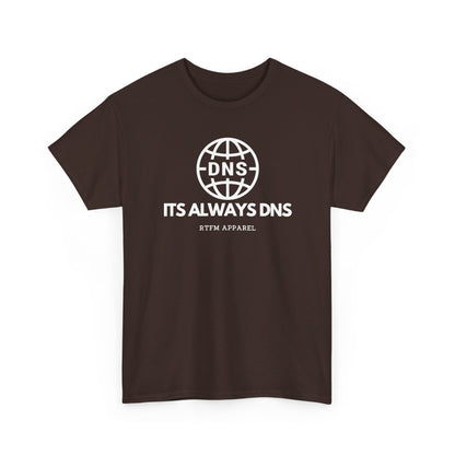 It's Always DNS Globe — Network Engineer Tee