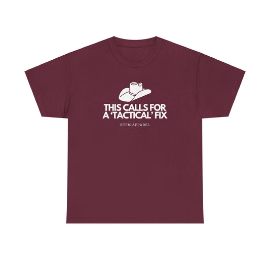 This Calls For A 'Tactical' Fix - RTFM Apparel Funny Tech Humor