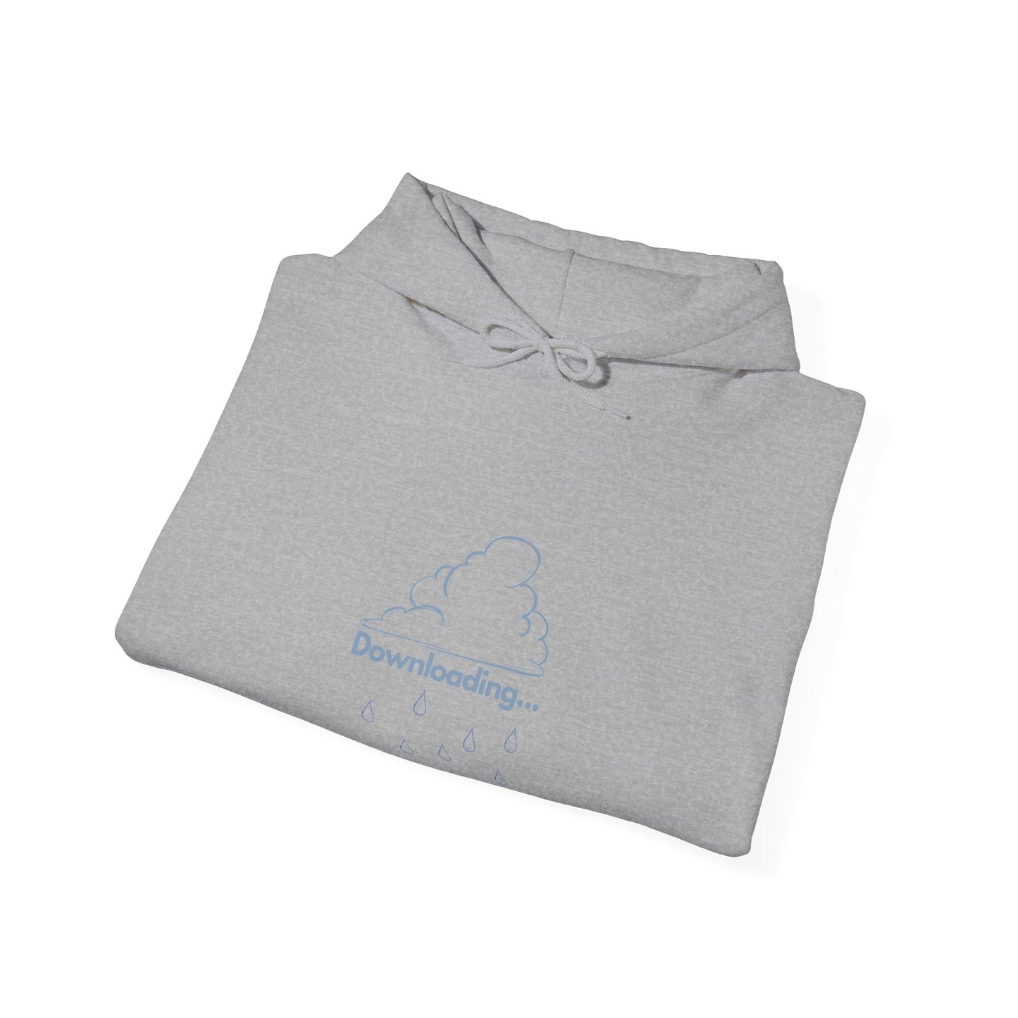 Downloading Cloud Hoodie - Raindrop Geek Chic