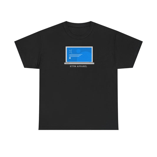 RTFM Apparel Laptop Funny Tech Humor - IT, Cyber Security, Geeky Tee