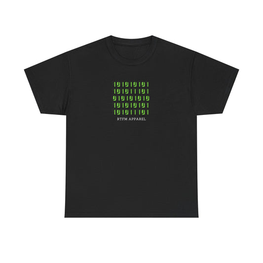 RTFM Binary Code Geek Humor T-Shirt - DevOps, Sysadmin, Tech Nerd, 2025 Design