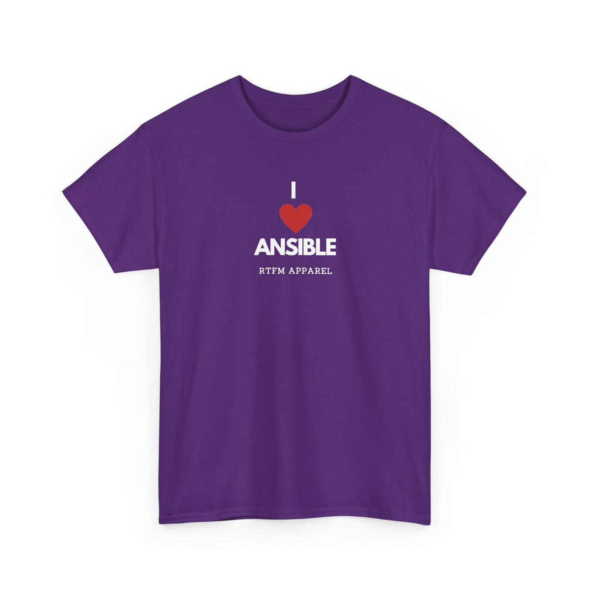 I Love Ansible — DevOps Tee