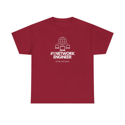#1 Network Engineer RTFM Apparel - Funny Sysadmin, IT Pro, Network Shirt