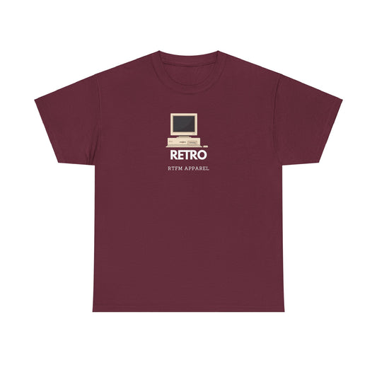Retro RTFM Apparel - Vintage Computer Geek Humor Tshirt