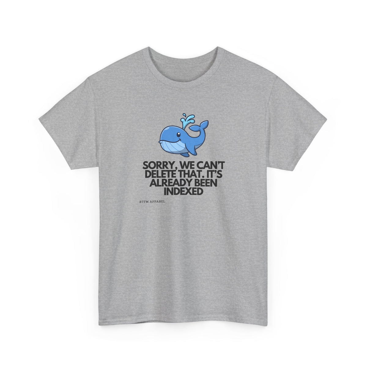 Happy Whale Splash Tech Humor — Cloud Engineer Tee