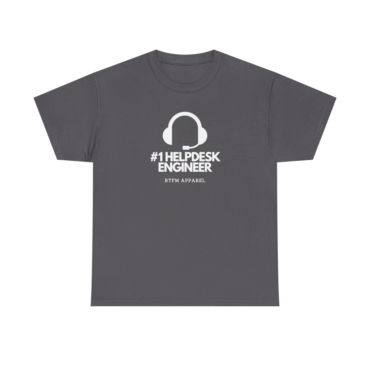#1 Helpdesk Engineer Headset — IT Support Tee