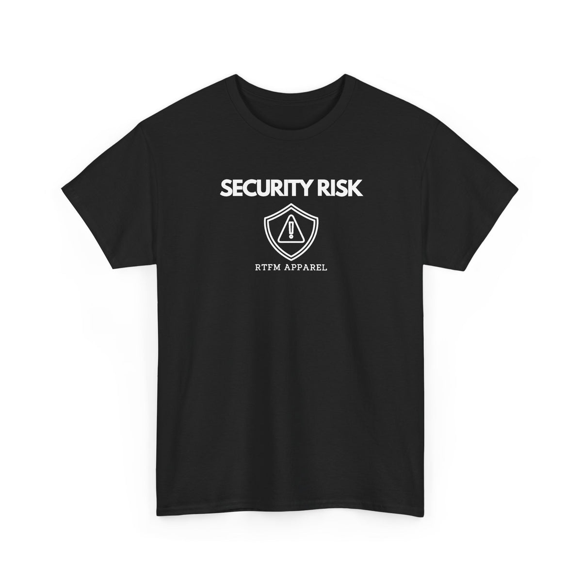 Security Risk — Cybersecurity Tee