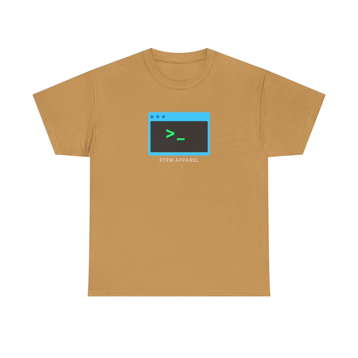 RTFM Terminal Command Nerd Humor T-Shirt - Geek, Sysadmin, IT Crowd, Developer, Programmer, Fun Tee