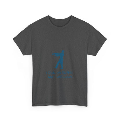 I Run On Coffee And Sarcasm - Tech, IT, Cyber Security, Geek Humor T-Shirt