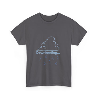 Downloading Cloud Raindrops — Tee