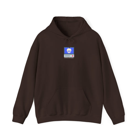 RTFM Apparel Hoodie - Geeky Skull Computer Graphic