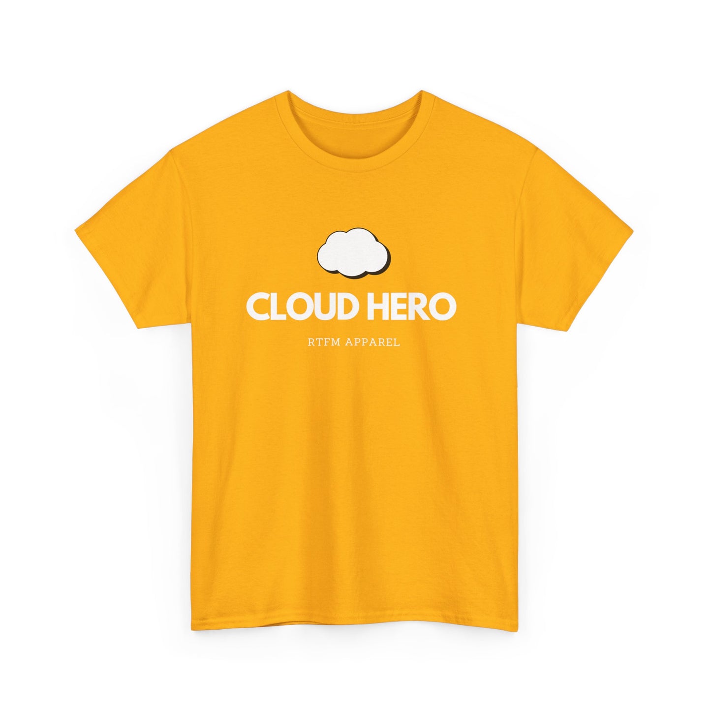 Cloud Hero RTFM Apparel - Funny Sysadmin, Cloud Engineer Humor Gift T-Shirt 2025