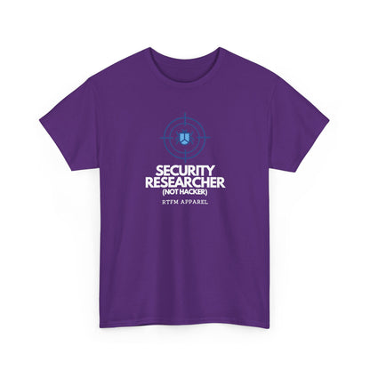 Security Researcher Not Hacker Bug — Cybersecurity Tee