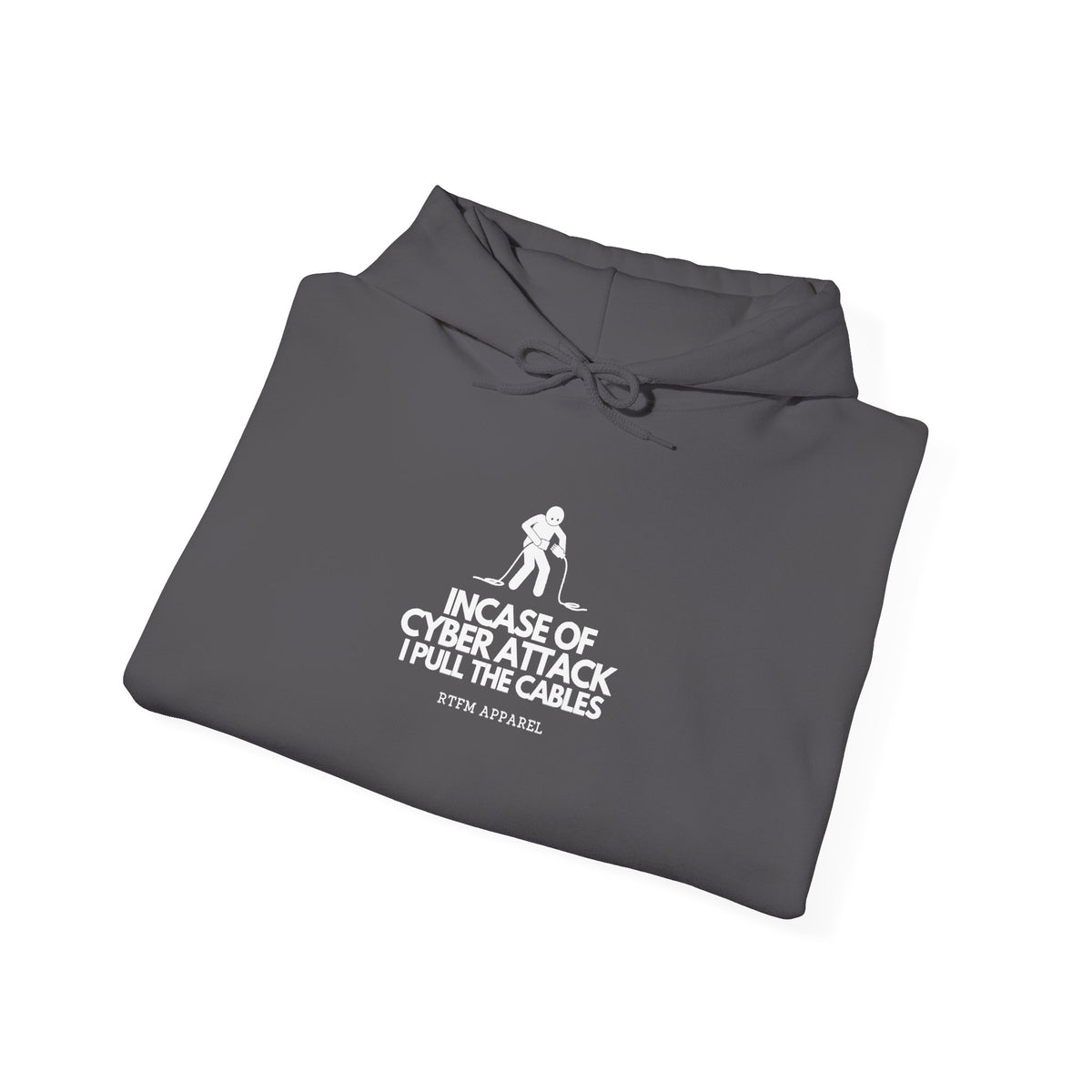 In Case Of Cyber Attack — Sysadmin Hoodie