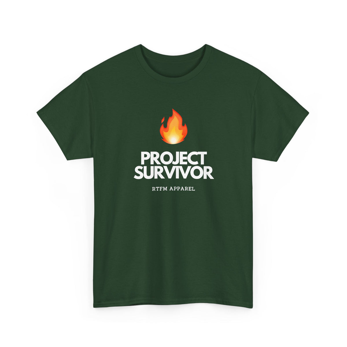 Project Survivor Flame — Tech Tee