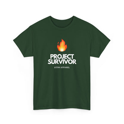 Project Survivor Flame — Tech Tee