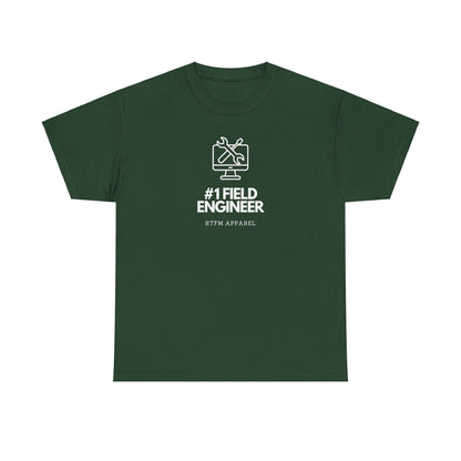 #1 Field Engineer - Tech, Funny, RTFM Apparel, IT, Sysadmin, Geek, Humour