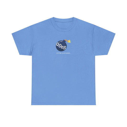 Funny DDOS Bomb Graphic T-Shirt - Cybersecurity, IT, Geek Tech Humor