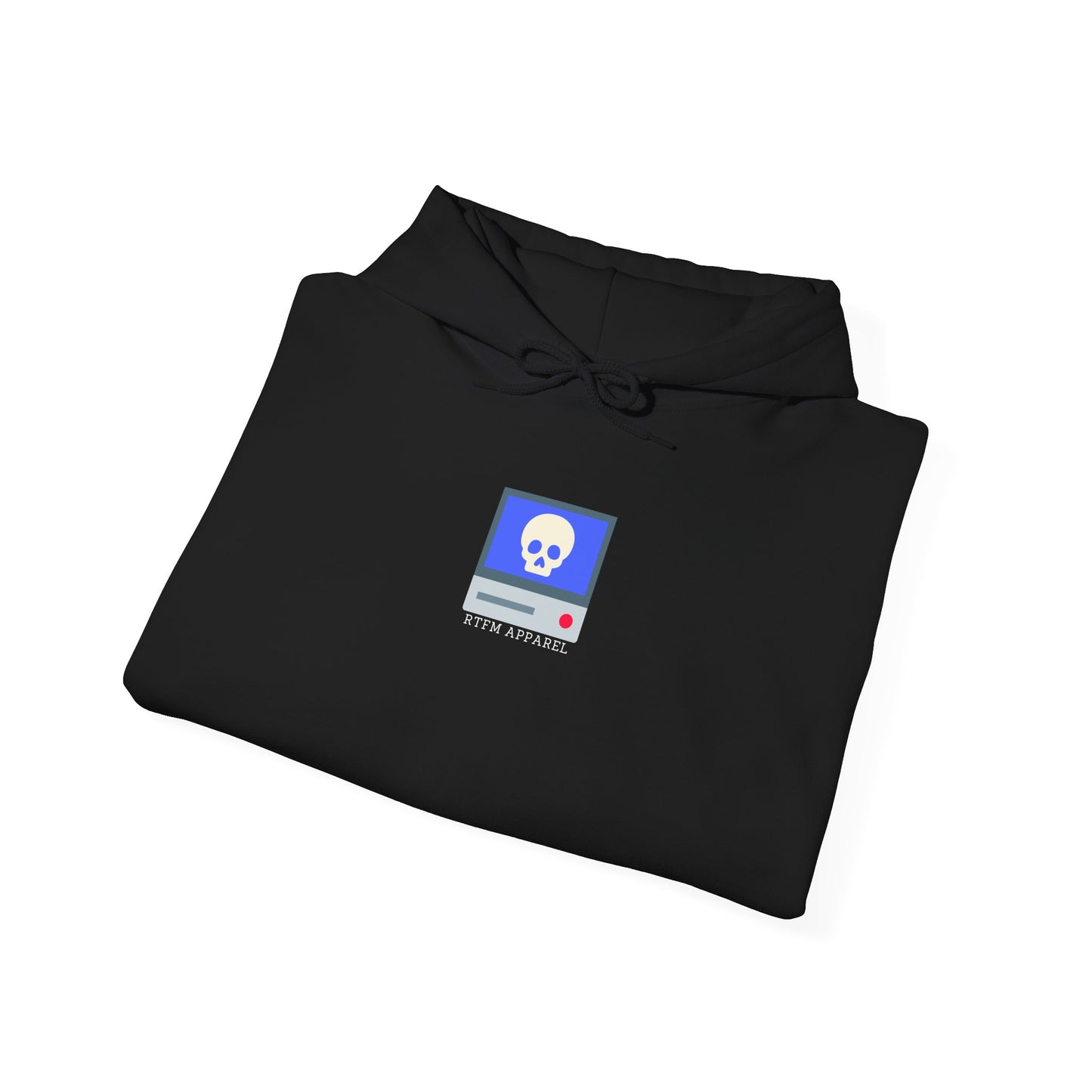 RTFM Apparel Skull Computer IT Sysadmin Hoodie