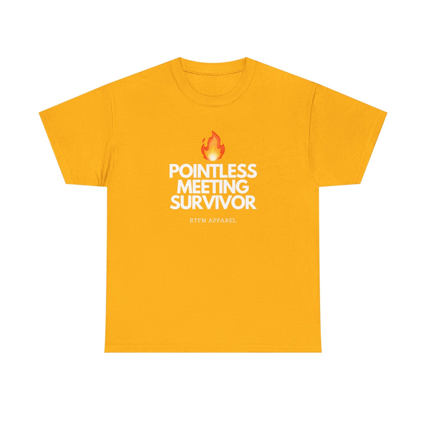 Pointless Meeting Survivor - RTFM, Sysadmin, IT Professional, Tech Humor, Funny Gift