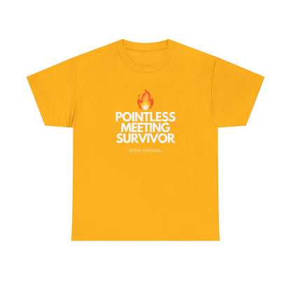 Pointless Meeting Survivor - RTFM, Sysadmin, IT Professional, Tech Humor, Funny Gift