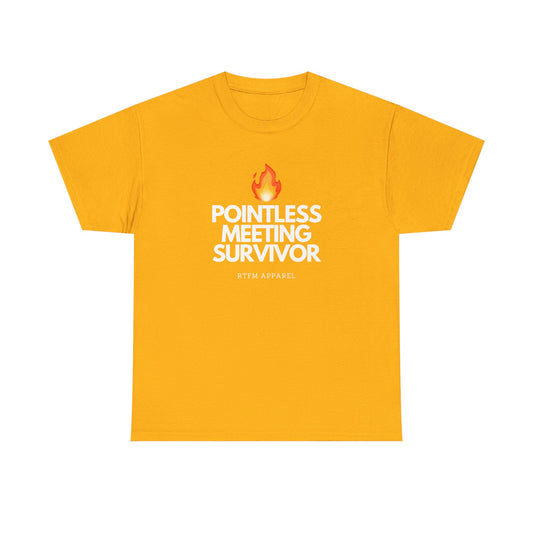 Pointless Meeting Survivor - RTFM, Sysadmin, IT Professional, Tech Humor, Funny Gift